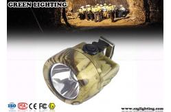 China 13000Lux High Brightness Rechargeable Led headlamp with 2.8Ah Li - ion Battery supplier