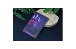 China IP68 RFID Chip Card Passive Light Emitting Access Control RFID Chip Debit Card supplier