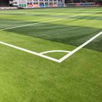 40mm Green Artificial Turf Grass Pet Friendly Customizable for sale