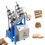 PLC Touch Screen Leather Label Machine Automatically For Jeans for sale