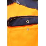 Sattin Woven Orange 250GSM Reflective Jacket Retro 3M Strip 9910