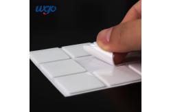 China 15mm Restickable gummy glue dots Tape Clear Double Sided Tape Square supplier