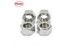 China Stainless Steel Finish Anti Corrosion Coarse Hex Nuts supplier
