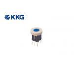 SGS Approved Illuminated Round Rocker Switch , Touch Button Light Switch for sale