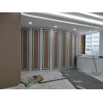Hotel Moveable Acoustic Wooden Hanging Folding Partition Walls Interior Decoration for sale