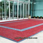 Modular Seamless Interlocking PVC Mats Nylon PP Infill 20 X 20 Carpet Squares