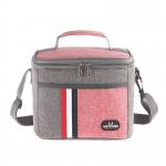 Durable 8000ml Rectangle Insulated Thermal Oxford Cloth Customizable Lunch Bag for sale