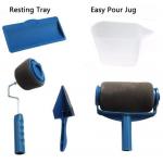 19x9x20cm Pro Runner 8 Piece Paint Roller Set With Stainless Handle OEM