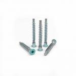Countersunk Hexagonal Self Tapping Roller Thread Straight Repair Screw Wooden Tooth Cabinet Screw for sale