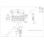16*2 character USB interface FSTN STN LCD Module Winstar replace industrial use