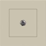 Full Plastic Tv Satellite Socket Small / Big Module Standard 86 wall box installation for sale