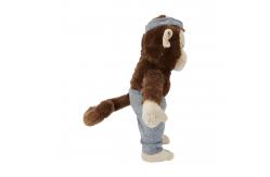China PP Cotton Filled 30cm Orangutan Plush Toy For Baby Sleeping supplier