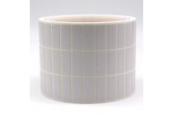 China 20mmx8mm 1mil  Thermal Transfer Roll Labels White Matte Label For 3 Row supplier
