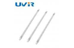 China Customized Frosted Single Tube Short Wave Infrared Heating Lamp Tubes supplier