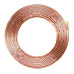 C17200 4m Pancake Coil Copper Pipe 15mm Coiled Arc Welding for sale