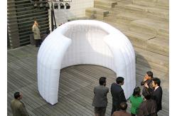 China Meeting Advertising Inflatable Tent Programmed Change Intermittently Colors supplier