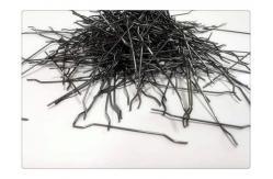 China Cold Drawn Shotcrete Loose Hooked Ends Steel Fiber Reinforcement supplier