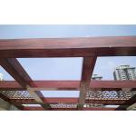 Aluminum Square Tube Baffle Wall Cladding Pipe Baffle Facade