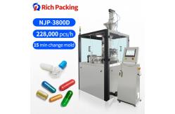 China Auto Capsule Filler Machine Njp-3800D High Speed 000-5# Hard Gel Capsule supplier