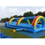 inflatable tropical slide ,2013 hottest inflatable slip slides for child for sale