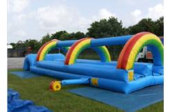 China inflatable tropical slide ,2013 hottest inflatable slip slides for child supplier