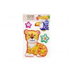 Embossing Puffy 3D Sticker Printing Home Decorative Printed Any Color for sale