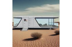 China Portable Space Solution Container House Movable With LED Lights supplier