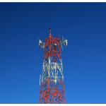 4 Legs 30m/S Q235 Angle Steel Tower For Telecommunication for sale