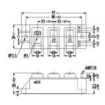 IGBT Power Module 2MBI75N-120 IGBT(1200V 75A)  FUJITSU IGBT Power Module for sale