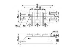 China IGBT Power Module 2MBI75N-120 IGBT(1200V 75A)  FUJITSU IGBT Power Module supplier
