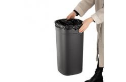 China Household SS Rectangle Open Top Garbage Can Without Lid 8L 12L 20L 30L supplier