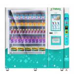 Snack and Drink Combo Advertisement Self Service QR Pay Vending Machine for sale