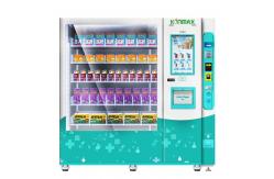 China Snack and Drink Combo Advertisement Self Service QR Pay Vending Machine supplier