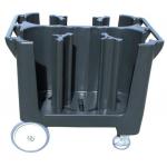 Polyethylene Adjustable Dish Caddy Conveniently Transport Store Plates for sale
