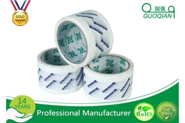 Smooth Customized Clear Printed BOPP Film Packing Tape for Carton Sealing