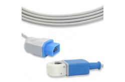China Nihon Kohden Spo2 Sensor Cable 9 Pin TPU For OPV 1500K supplier