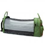 Waterproof Wet Custom Logo Mommy Baby Diaper Bag With Changing Bed