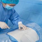 Caesarean Section Disposable Surgical Drape Pack EO Sterilization for sale