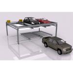Two Level Mechanical Automated Car Storage / Smart Puzzle Parking System 2.2kW for sale
