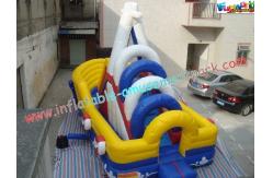 China Commercial Inflatable Pirate Slide , Inflatable Jumping Slide For Child supplier
