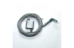 China Wire Rope With 90 Deg Eyelet End Fixing Suspension Kit From Concrete Ceiling supplier