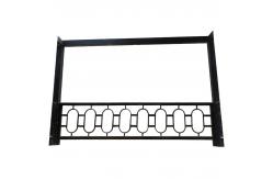 China Rawd Wrought Iron Balustrade Trellis And Gate Railing 1050mm supplier