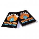 Waterproof Game Card Sleeves Clear Color Printed Poly Plastic Card Protector Sleeves for sale
