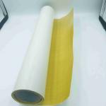 Temperature Resistant Yellow Double Sided Adhesive Tape / Double Side Tape With Hot Melt Adhesive for sale
