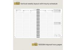 China FSC Certified ECO Friendly Academic Planner , Hardcover Binding 2023 Weekly Planner supplier