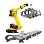 6 Axis Industrial Robot Arm R-1000iA With CNGBS Linear Tracker And Robot Gripper For Pick And Place for sale