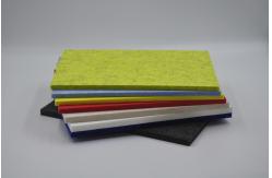 China Modern PET Soundproof 3D Acoustic Wall Panel With Artistic Shapes Felt Wall Panel supplier