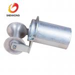 Aluminum Steel Bellmouths Cable Ground Roller Tube diameter 80mm for Tube Entrance for sale