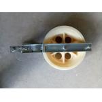 Single Wheel Conductor Cable Transmission Stringing Blocks Pulling Pulley Equipment Accessories for sale