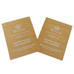 Hot Sale Biodegradable Stand Up Kraft Paper Smell Proof Bags with Logo Resealable Mylar Bags for Edible Gummy for sale